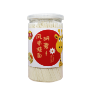 PLUS会员：巨香 儿童营养面 胡萝卜风味 260g