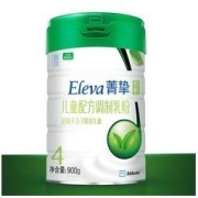Eleva 菁挚 雅培（Abbott）菁挚原菁智有机4段900g丹麦进口3-7岁配方牛奶粉 900g*6罐