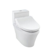 Panasonic 松下 智能马桶套装 DL-5228CWS智能马桶盖+A型连体坐便器 400mm坑距
