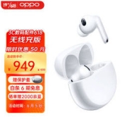 OPPO Enco X2 入耳式真无线动圈主动降噪蓝牙耳机 凝霜白