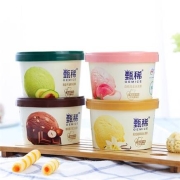PLUS会员：yili 伊利 甄稀冰淇淋 90g*4杯*6件 +伊利提拉米苏90g*3杯*2件