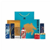MOUTAI 茅台 飞天茅台 53度 酱香型白酒 200ml 惠群贵礼礼盒（酒+茶叶+茶席）