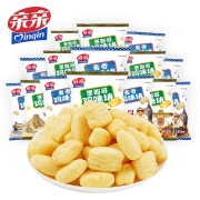 亲亲 膨化 麦香鸡味块10g*20袋 麦香鸡味10g*10包+墨西哥鸡味10g*10包