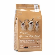 GEZAN 戈赞 宠物狗粮 3斤 成犬小型犬