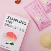 鲜龄 蜜桃味乌龙牛乳茶 25g*7袋