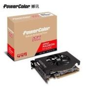 POWERCOLOR 撼讯 AMD RADEON RX 6400 ITX 4GB 游戏显卡