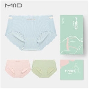 MND 莫妮朵 女士冰丝无痕内裤 3条装