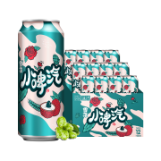 SNOWBEER 雪花 小啤汽 玫瑰荔枝味 500ml*12听 *2件