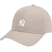 MLB 美国职棒大联盟 卡其色刺绣棒球帽 MLB32CP77