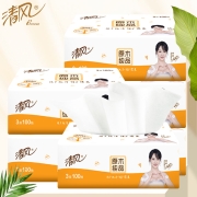 聚划算百亿补贴：清风 纸巾抽纸 原木 6包