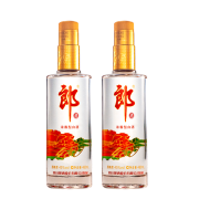 PLUS会员：LANGJIU 郎酒 顺品郎480 光瓶 45%vol 浓香型白酒 480ml*2瓶 双支装