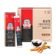 PLUS会员：正官庄 人参液红参礼盒6年根高丽参精皂苷补品 10ml*30包*2