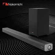 Nakamichi 中道音响 5.1.2全景声真5.1声道家庭影院无线低音炮音箱 Apollo 520