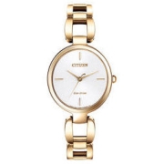 CITIZEN 西铁城 L 花语风吟系列 28.4毫米光动能腕表 EM0423-81A