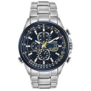 CITIZEN 西铁城 空中之鹰系列 蓝天使一代 男士太阳能电波手表 AT8020-54L