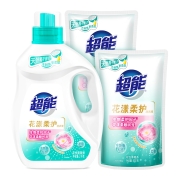 88vip：超能花漾柔护洗衣液6斤 2件