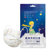 超亚 小王子 一次性医用外科口罩 10片 白色×3件