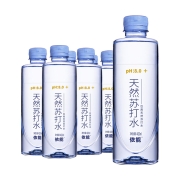 依能 天然苏打水 弱碱性 无糖0脂0卡 420ml*6瓶+凑单品