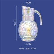 乐唯诗 中国航天十二天宫联名版 极光炫彩冷水壶1.8L