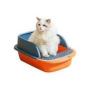 D-cat 多可特 半封闭式猫砂盆 夏日橙