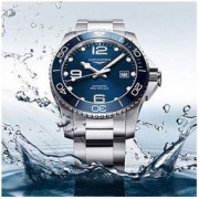 LONGINES 浪琴 运动康卡斯潜水系列 44毫米自动上链腕表 L3.841.4.96.6