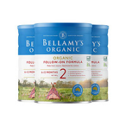 BELLAMY'S 贝拉米 婴儿配方奶粉 2段 900g*3罐