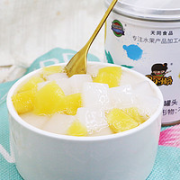 天同果小懒 黄桃罐头椰果什锦双色  312g*6罐
