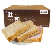 手拍手 全麦面包吐司 800g