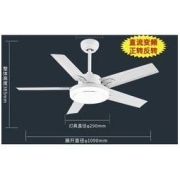 NVC Lighting 雷士照明 鸿羽 遥控变频LED风扇吊灯 24W