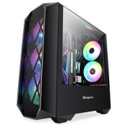 Segotep 鑫谷 开元 G5 ATX机箱 半侧透 黑色