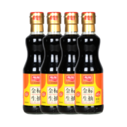 JIAJIA 加加 金标生抽酱油 245ml*4瓶