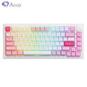 Akko 艾酷 5075B Plus 晚樱 三模机械键盘 82键