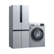 618预售：SIEMENS 西门子 KM47EA16TI+WG42A2Z81W 478升混冷+9kg滚筒 冰洗套装