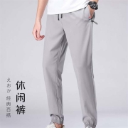 PLUS会员：ROMON罗蒙 男士冰丝速干休闲裤