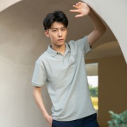 Gap 盖璞 837088010 男士logo刺绣Polo衫