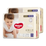 88VIP：HUGGIES 好奇 金装系列 婴儿成长裤 XXL74片