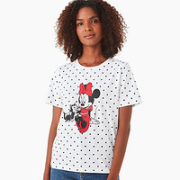 Kate Spade 迪士尼联名款 kate 米妮元素短袖t恤￥220.75 2.3折
