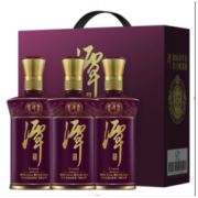 PLUS会员：潭酒 红得发紫 2022版 53%vol 酱香型白酒 500ml*3瓶 礼盒装