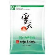 xuetian 雪天 绿色未加碘精制盐 400g*7包