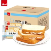 京东极速版：泓一 岩烧乳酪吐司 蓝莓味 400g