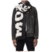 MOSCHINO 莫斯奇诺 50118-M5134-19 男女款羊毛围巾