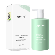 京东超市AOPY 氨基酸海盐洗发水500ml/瓶+生姜洗发水80g*4件