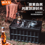 Citylong 禧天龙 折叠收纳箱 64L 墨玄黑