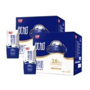 Bright 光明 优加纯牛奶 200mL*12盒*2箱