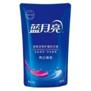Bluemoon 蓝月亮 亮白增艳洗衣液袋装500g*6 薰衣草香 白衣更白 彩衣更艳 强效去污渍 温和护衣 低粘速溶易漂洗