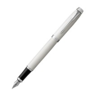 PARKER 派克 IM系列 钢笔 F尖 纯白白夹 单支装