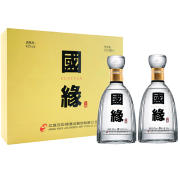 88VIP：今世缘 国缘 四开 42%vol 幽雅醇厚型白酒 500ml*2瓶 礼盒装