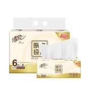 Breeze 清风 原木纯品系列 抽纸 2层*150抽*6包(206*136mm)