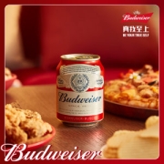 百威 经典醇正迷你罐啤酒 255ml*24听