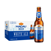 PLUS会员、临期品：MACAU BEER 澳门啤酒 精酿小麦白啤 330ml*24瓶